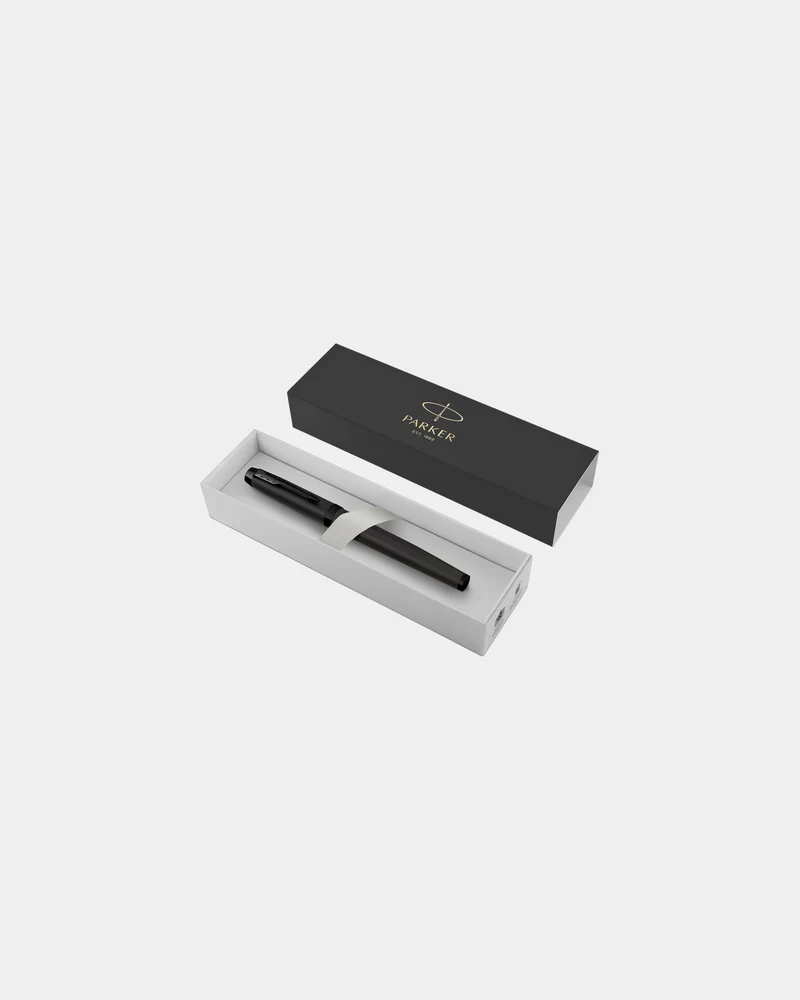 Bolígrafo roller acero Parker IM para personalizar