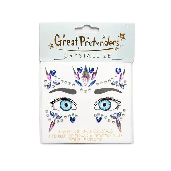 Pegatinas Para La Cara Cristales Princesa De Hielo Great Pretenders