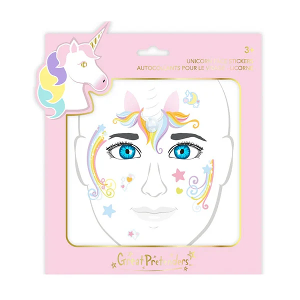 Pegatinas Para La Cara Hada Unicornio Great Pretenders