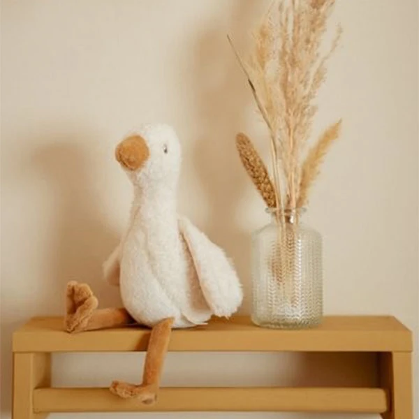 Peluche Oca Pequeña Little Dutch Newborn Naturals 17 cm