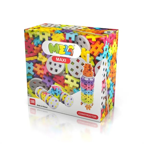 Bloques Meli Maxi Constructor 120 Piezas