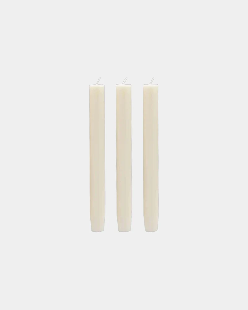 Set de velas naturales cera palmiste para personalizar