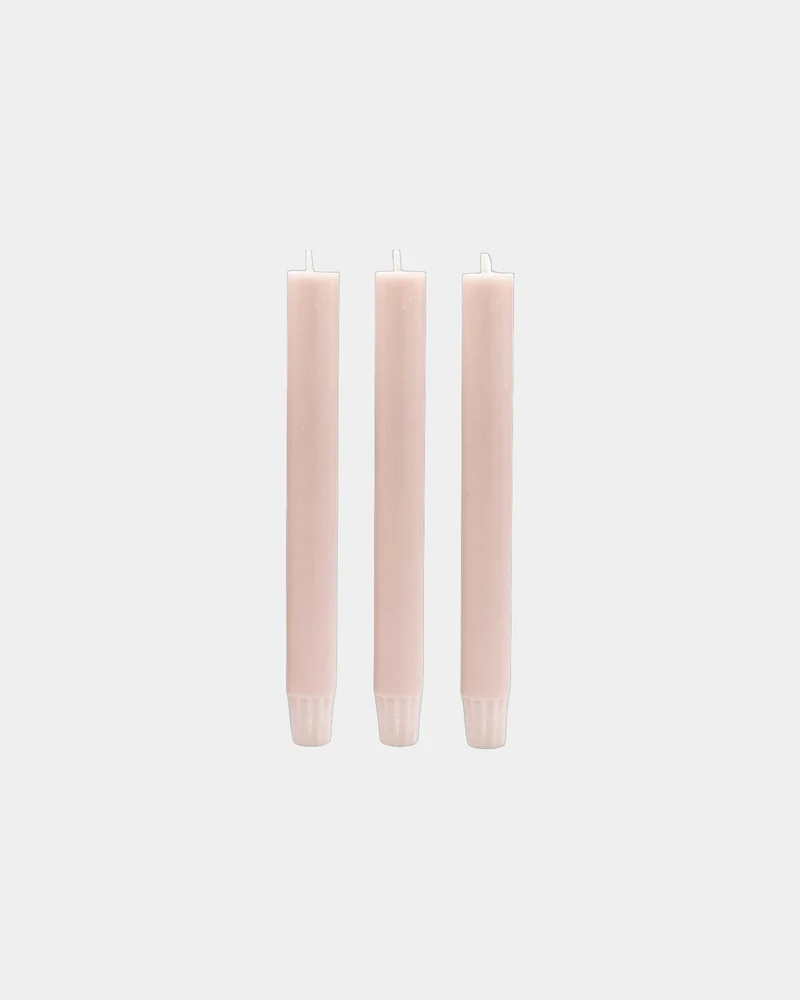 Set de velas naturales cera palmiste para personalizar
