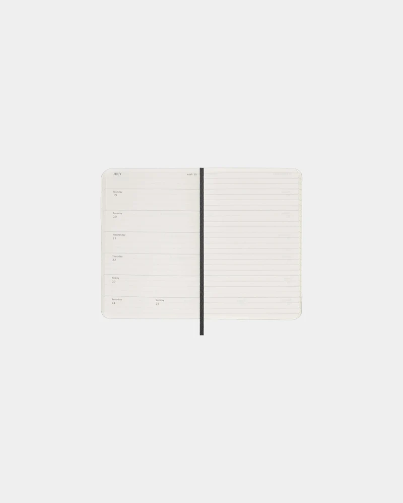Agenda semanal Moleskine 12 meses para personalizar