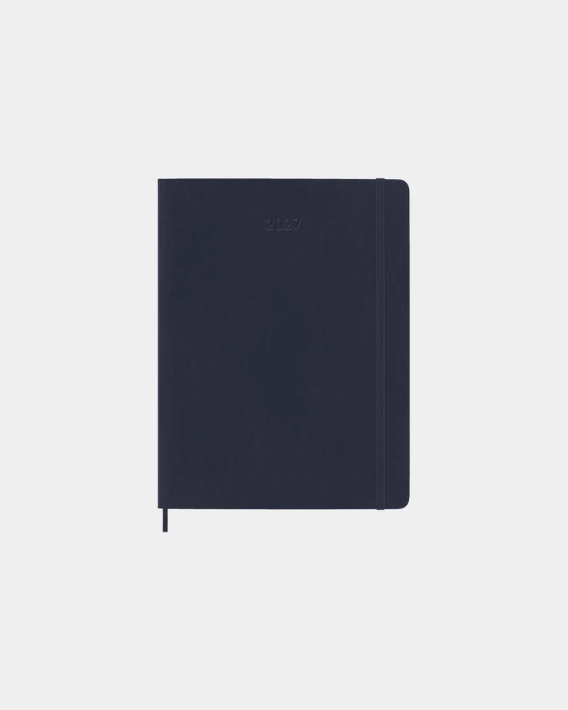 Agenda XL 12 meses Moleskine tapa blanda para personalizar