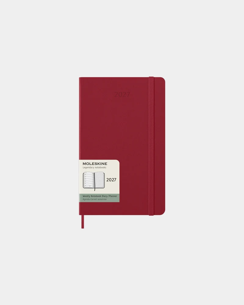 Agenda semanal Moleskine 12 meses para personalizar