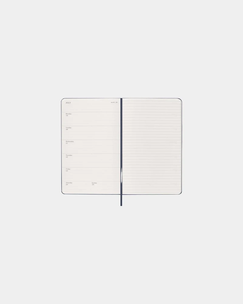 Agenda semanal Moleskine 12 meses para personalizar
