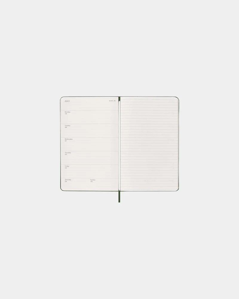 Agenda semanal Moleskine 12 meses para personalizar