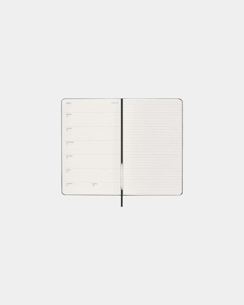 Agenda semanal Moleskine 12 meses para personalizar