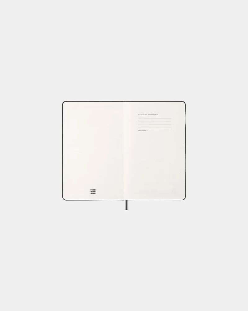 Agenda Moleskine 12 meses tapa dura para personalizar