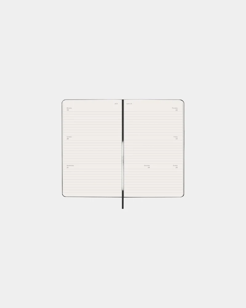 Agenda Moleskine 12 meses tapa dura para personalizar