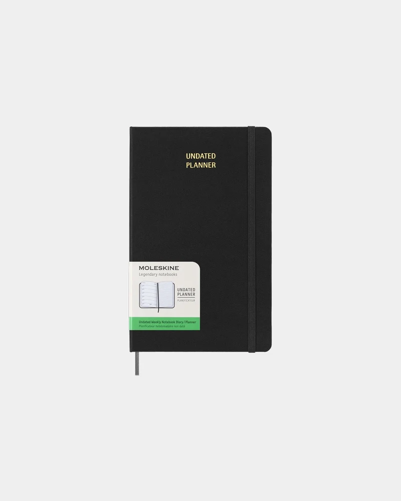 Agenda semanal Moleskine tapa rígida para personalizar