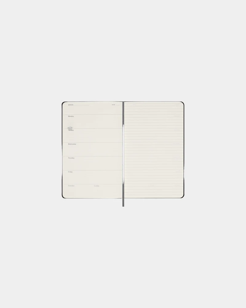 Agenda semanal Moleskine tapa rígida para personalizar