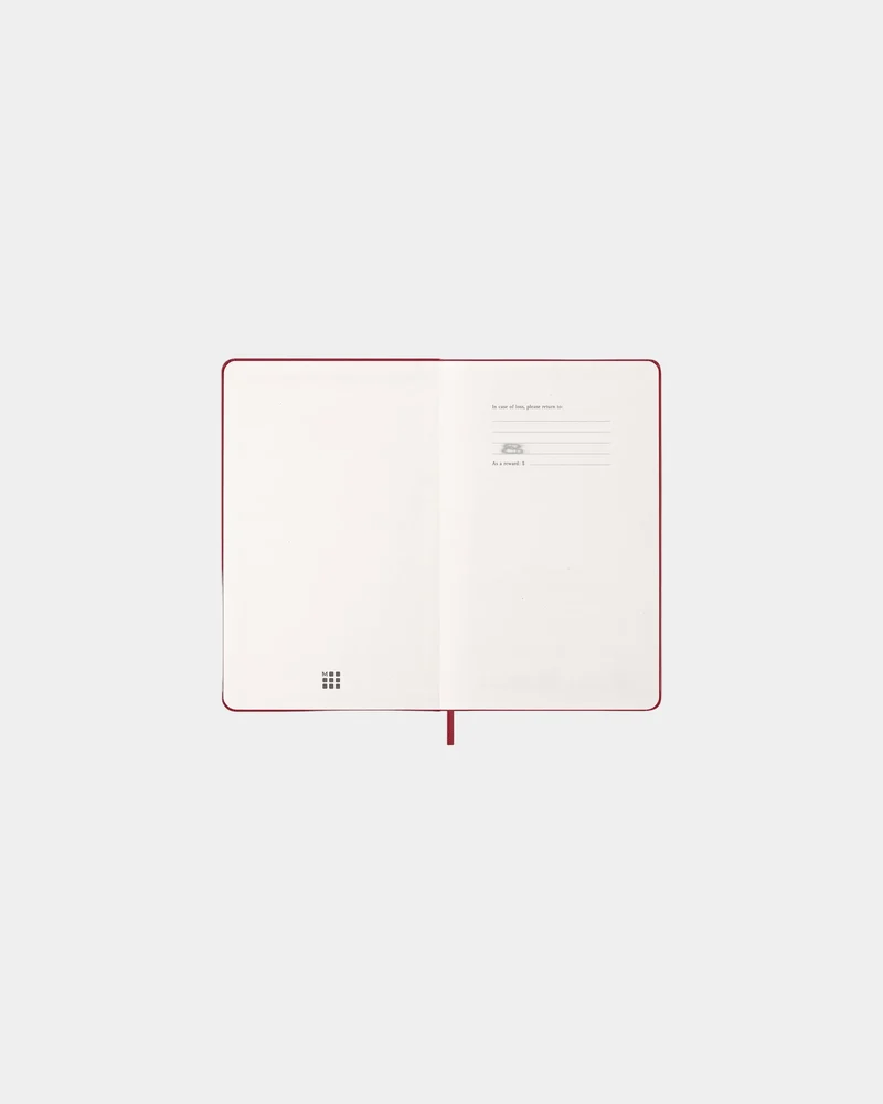 Agenda Moleskine 12 meses tapa rígida para personalizar