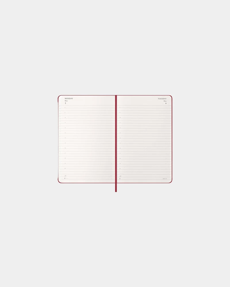 Agenda Moleskine 12 meses tapa rígida para personalizar