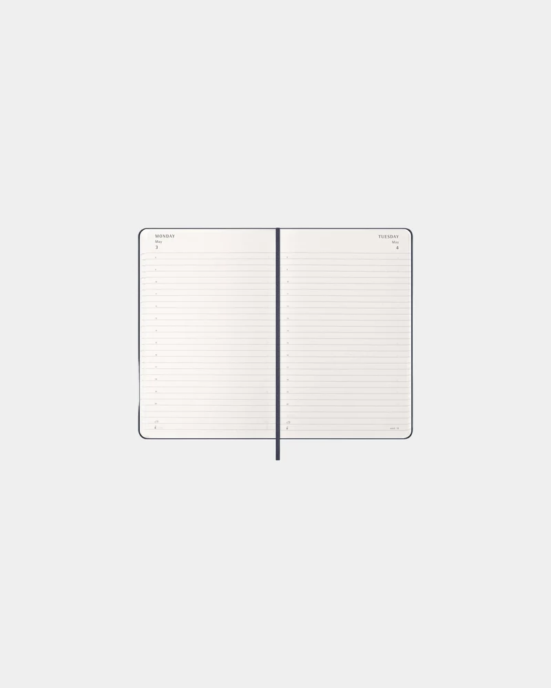 Agenda Moleskine 12 meses tapa rígida para personalizar