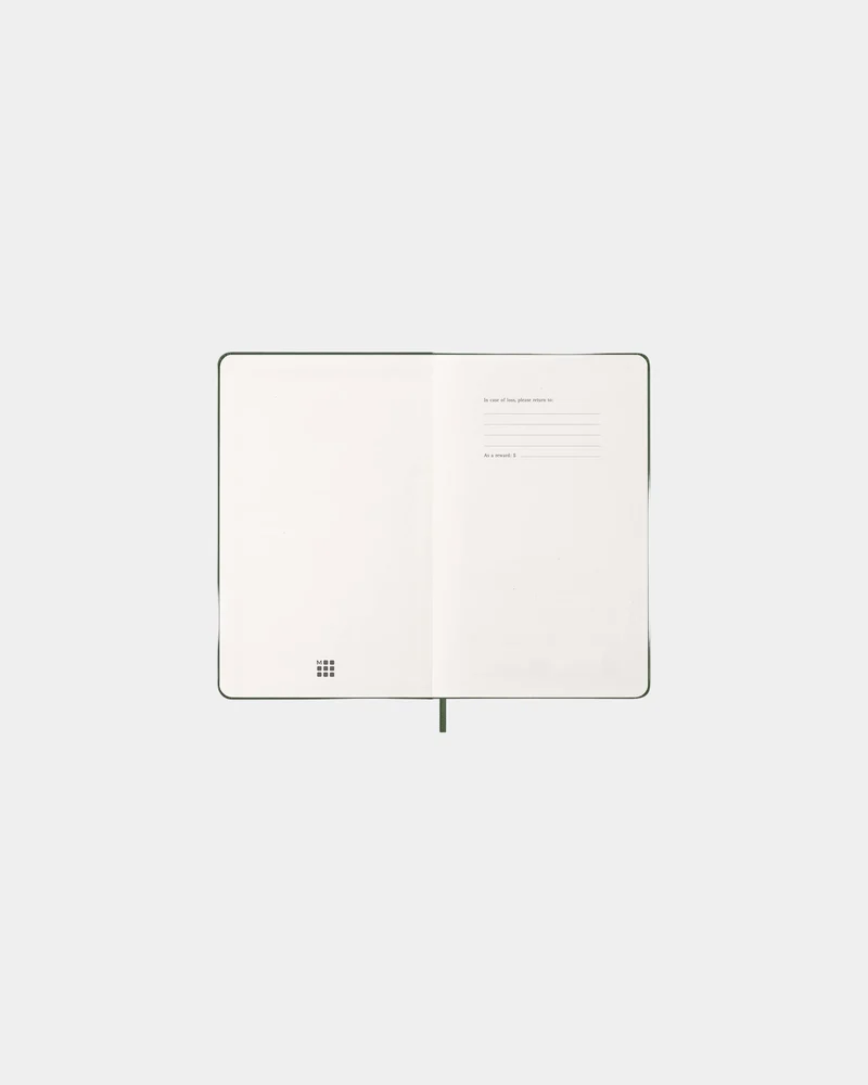 Agenda Moleskine 12 meses tapa rígida para personalizar