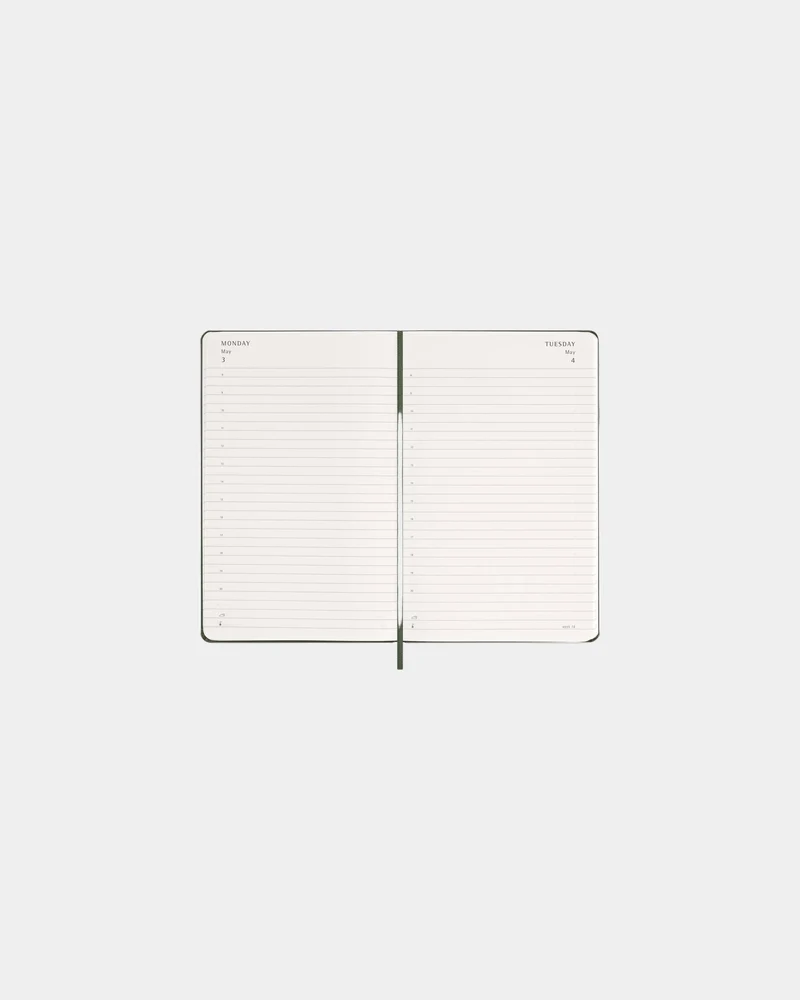 Agenda Moleskine 12 meses tapa rígida para personalizar