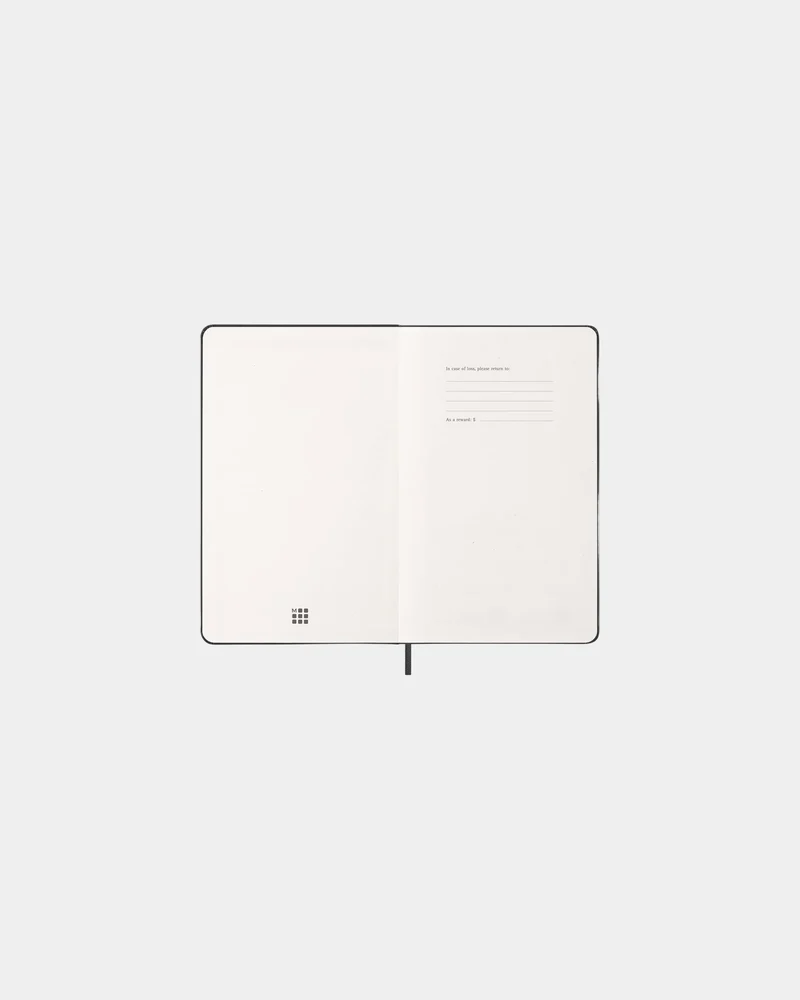 Agenda Moleskine 12 meses tapa rígida para personalizar