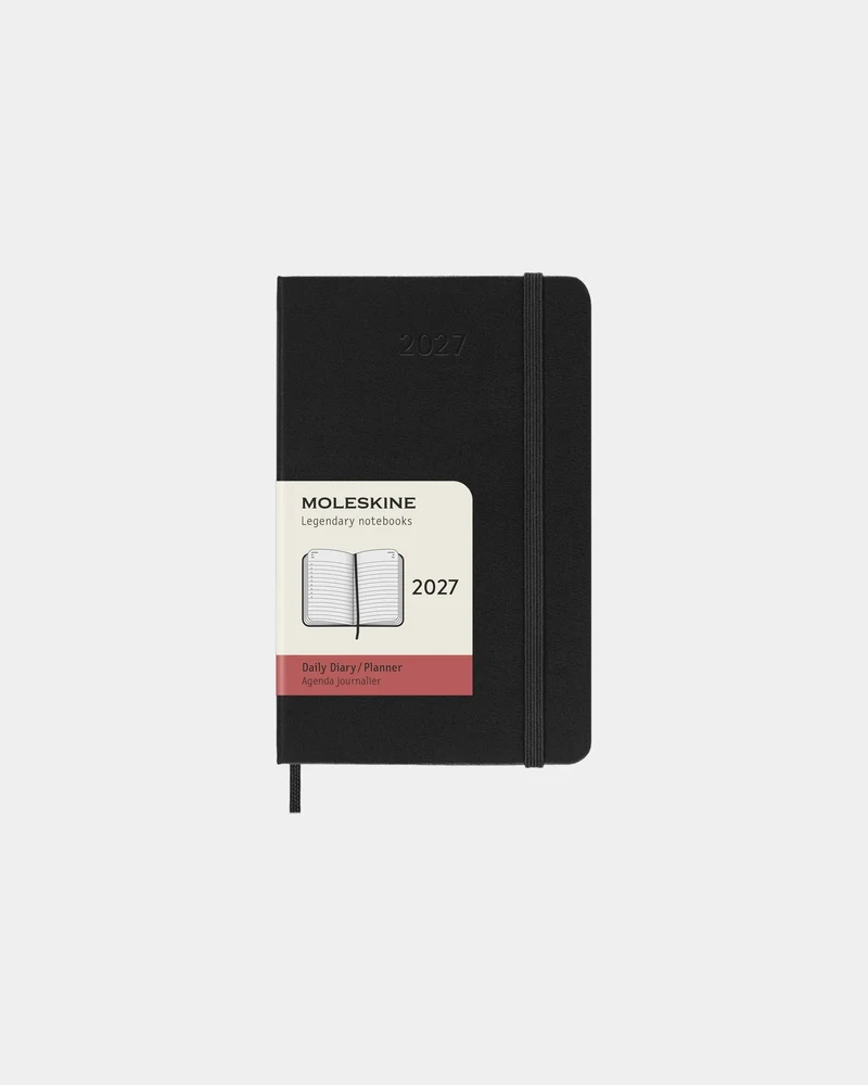 Agenda diario Moleskine 12 meses tapa dura para personalizar