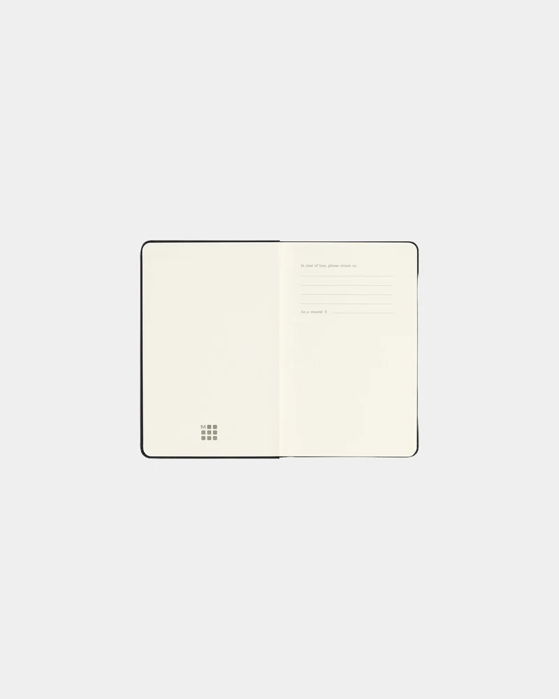Agenda diario Moleskine 12 meses tapa dura para personalizar