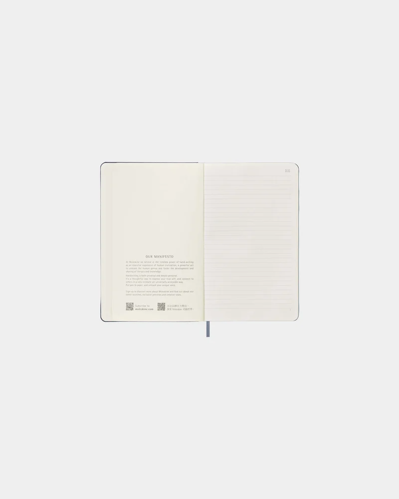 Libreta Moleskine Smart rayada para personalizar