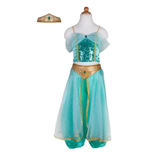 Disfraz Princesa Jasmine 7 a 8 Años Great Pretenders