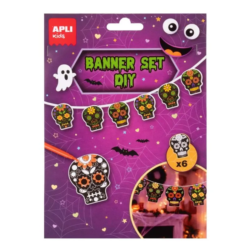 Kit para hacer Guirnaldas Halloween (Varios Modelos) - Apli