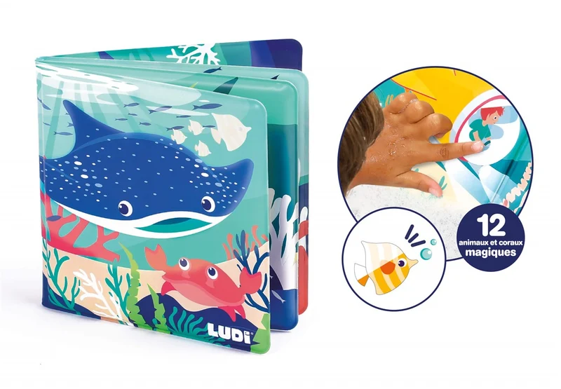 Libro de baño mágico Ludi