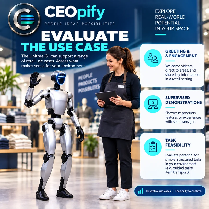 Explore the Unitree G1 for your business!