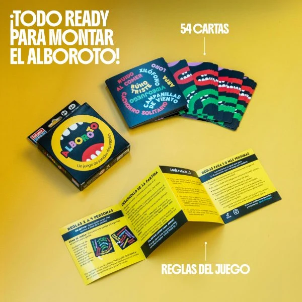 Alboroto - Juego de Cartas - Falomir