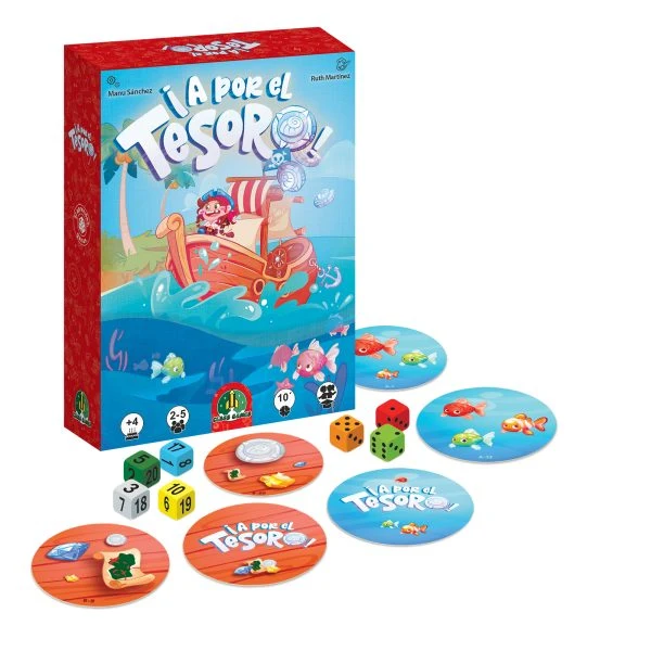 ¡A por el tesoro! - Juego de Mesa- Falomir