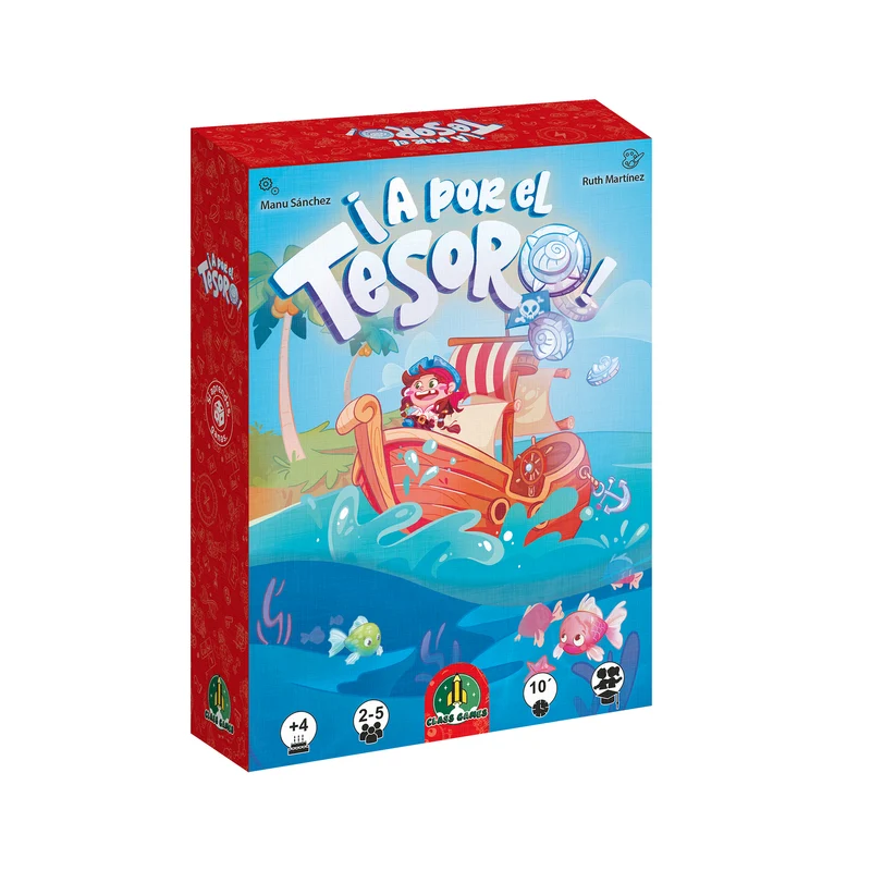 ¡A por el tesoro! - Juego de Mesa- Falomir