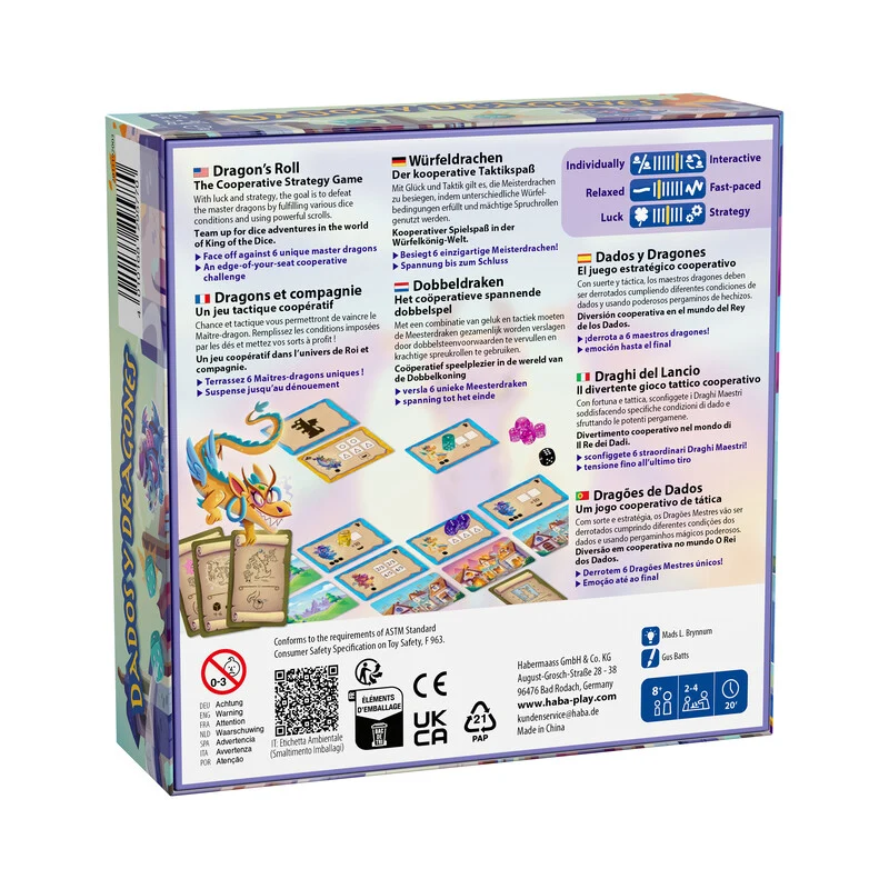 Dados y Dragones - Juego de Dado - Haba