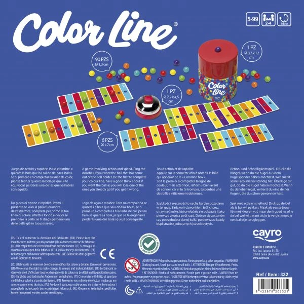 Action Games - Color Line - Juego de acción y rapidez