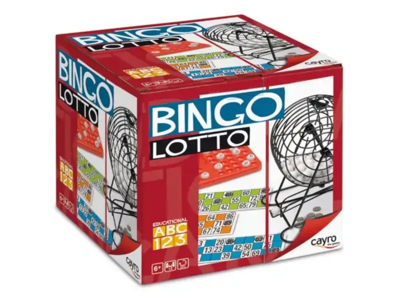 Línea Básica - Bingo con bombo de metal - Cayro