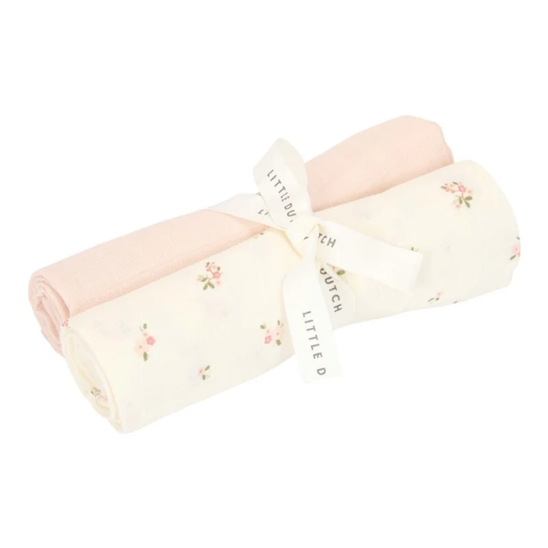 Pack dos muselinas Fairy Blossom - Little Dutch
