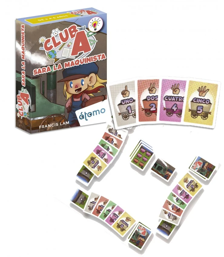 Club A Sara la maquinista - Juego de primeras cuentas