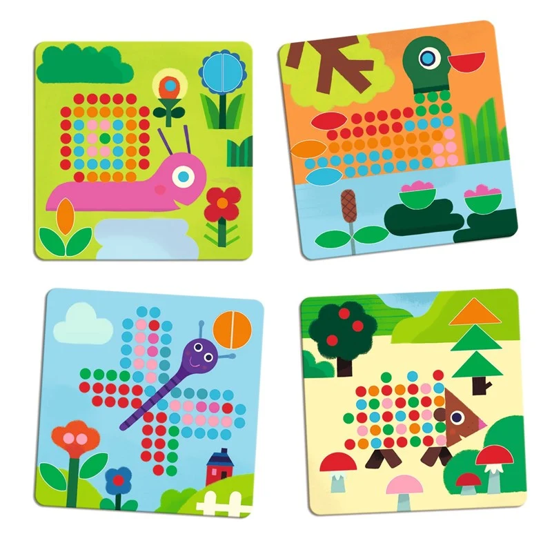 Eduludo: Mosaïco Mini Animo - Djeco