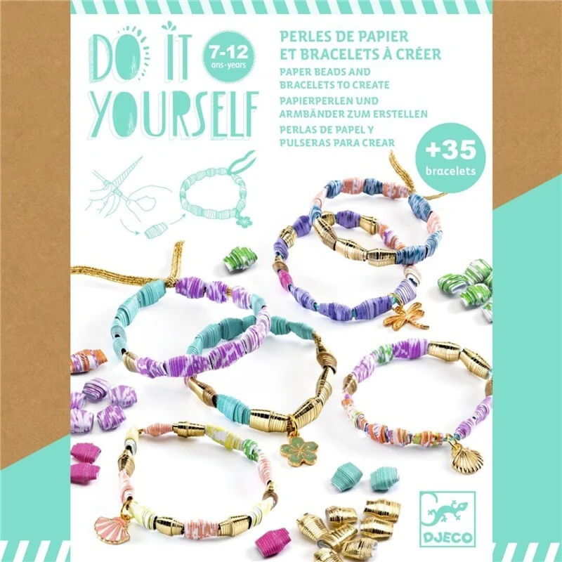 DIY Pulseras Elegante y doradas - Djeco