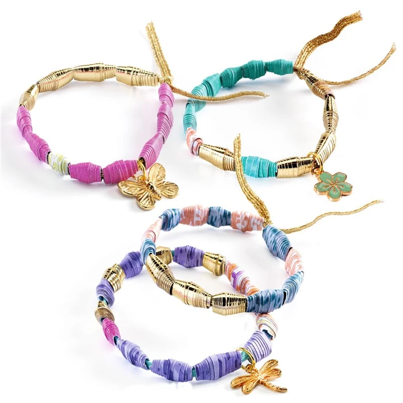 DIY Pulseras Elegante y doradas - Djeco