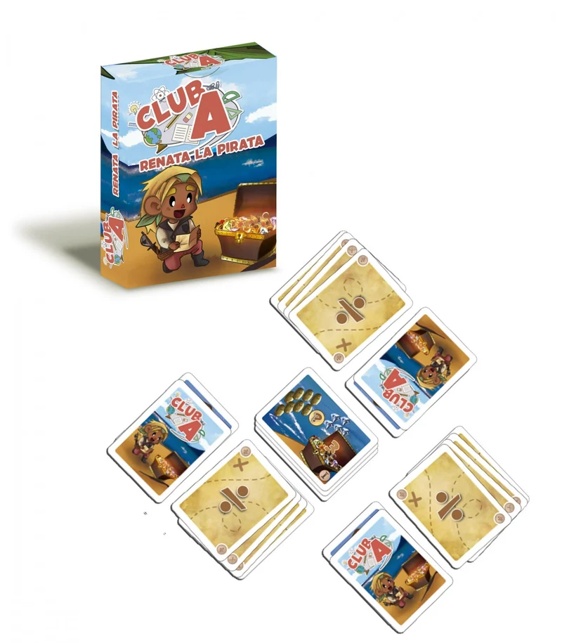 Club A Renata la pirata - Juego de mates
