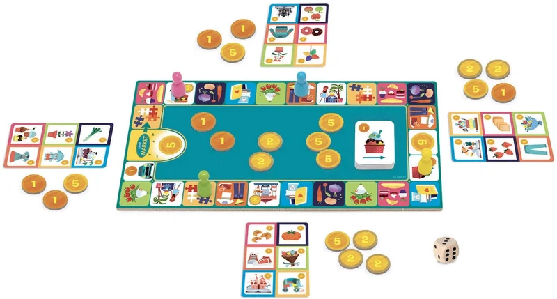 Little market - Juego matemático - Djeco