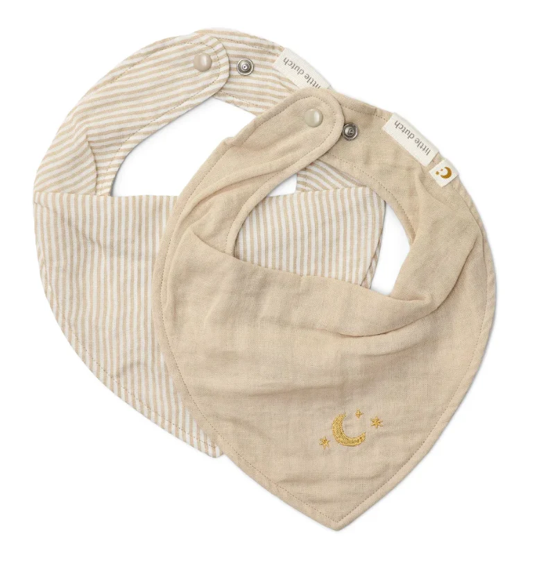 Set 2 bandanas Beige Little dutch