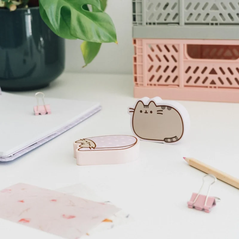 Set gomas de borrar jumbo Pusheen