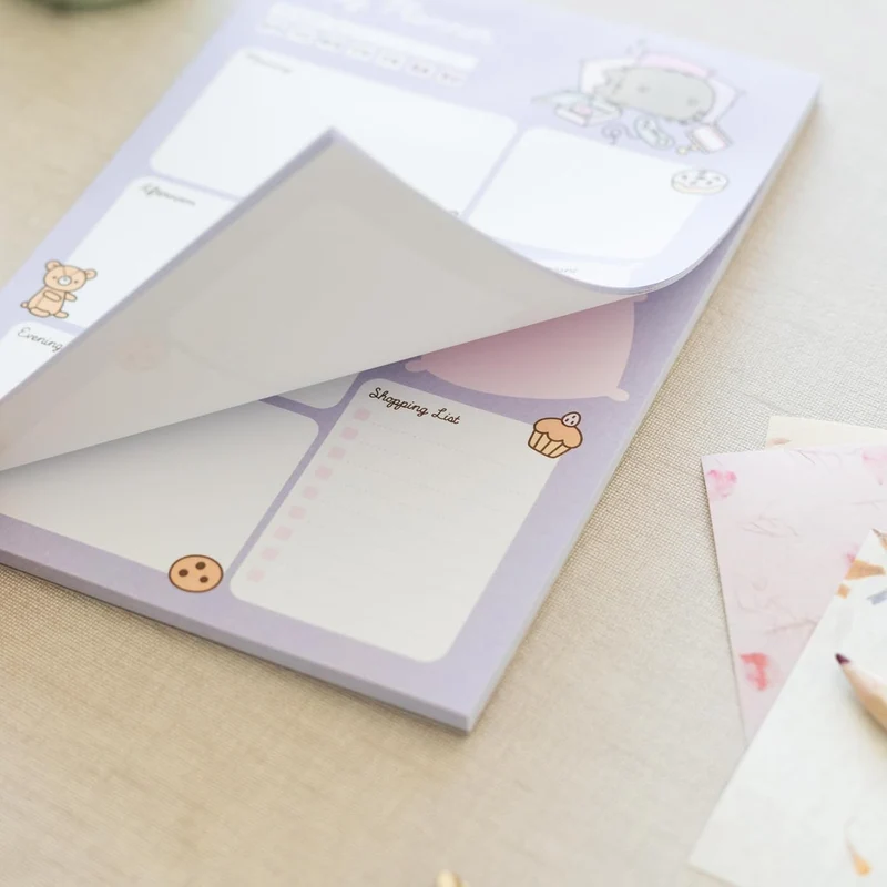 Bloc Planificador diario A5 Pusheen