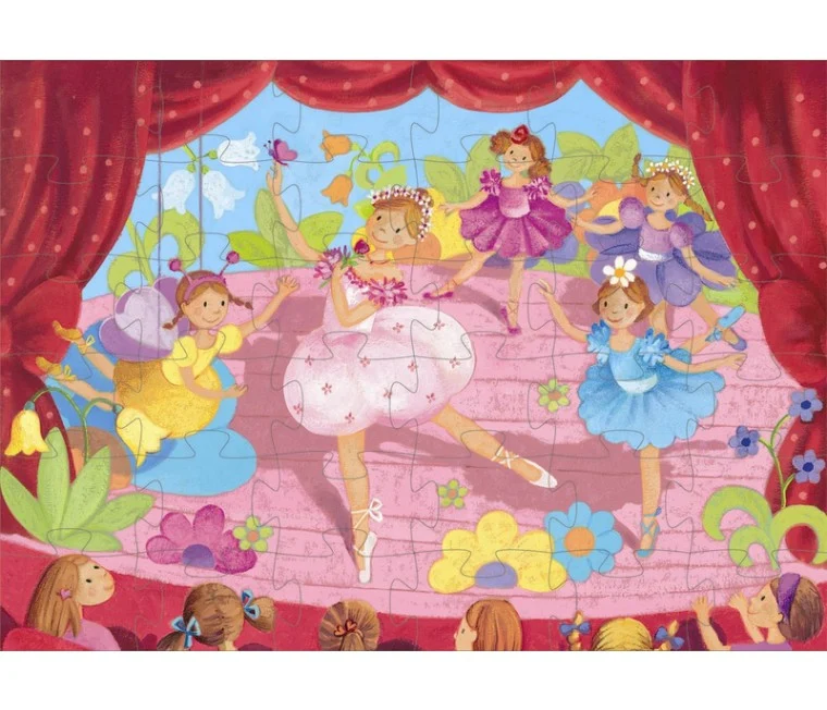 Puzzle Silueta - Bailarina - 36 pzs.