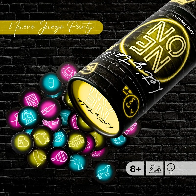 Let's Talk NEON (Varios Colores) - Juego de Mesa - Haba