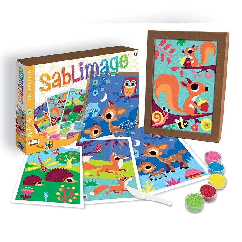 Sablimage Animales del bosque - Sentosphère