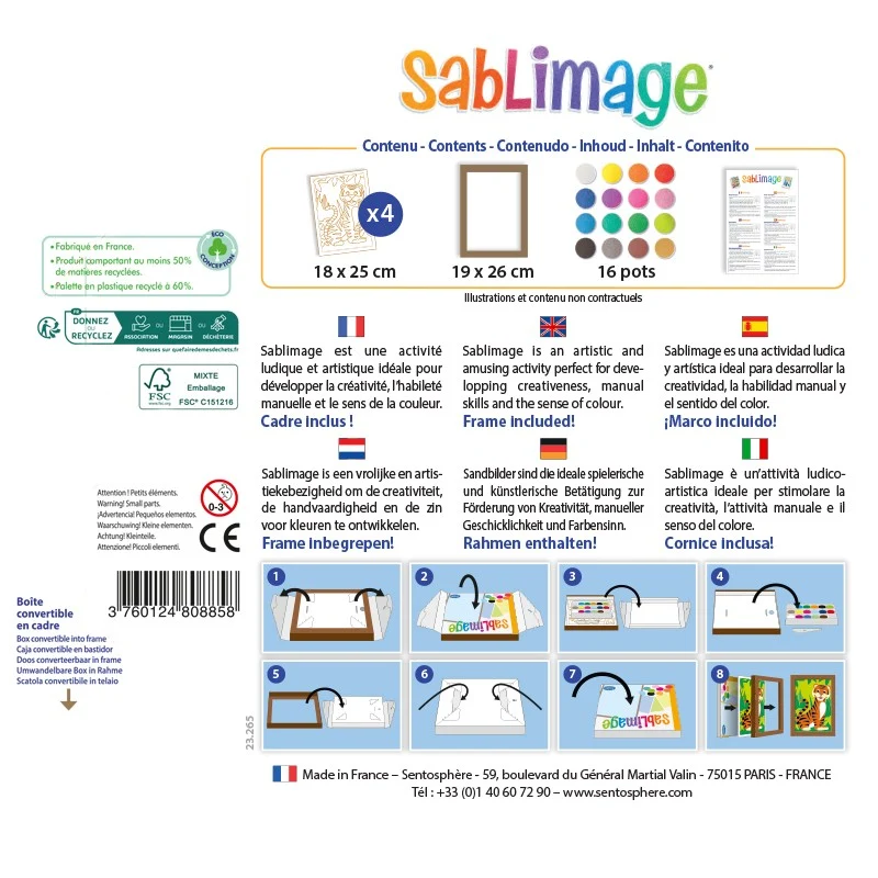 Sablimage Naturaleza viva - Sentosphère